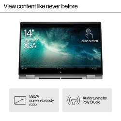 HP ENVY x360 14-fa0005ny 14'' WUXGA Touch AMD Ryzen 5 8640HS 16GB 512GB SSD W11H Meteor Silver