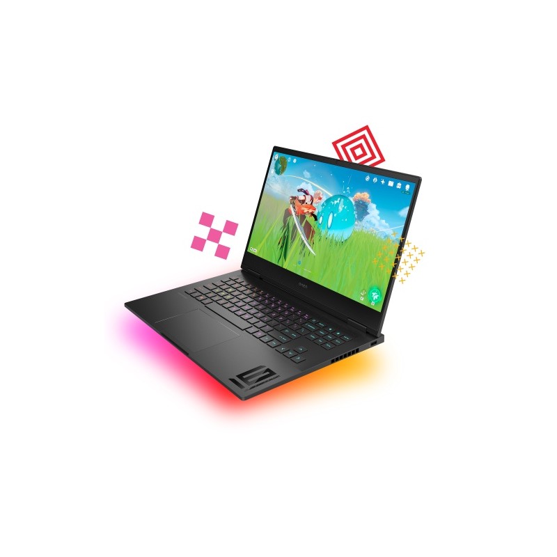 HP OMEN 16-xf0000ny 16.1'' FHD AMD Ryzen 7 7840HS 32GB 1TB SSD RTX 4070 8GB W11H Shadow Black