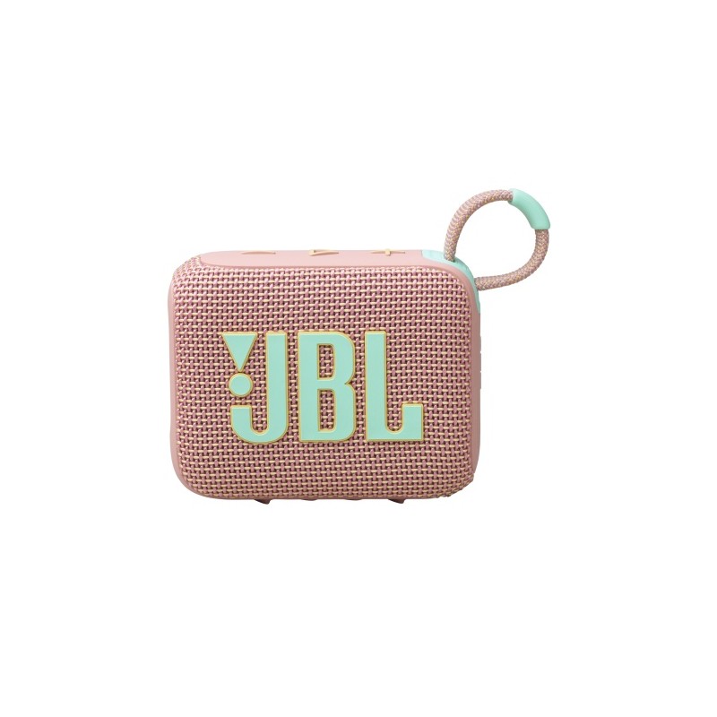 JBL Go 4 Nešiojama garso kolonėlė, Bluetooth, Rausva
