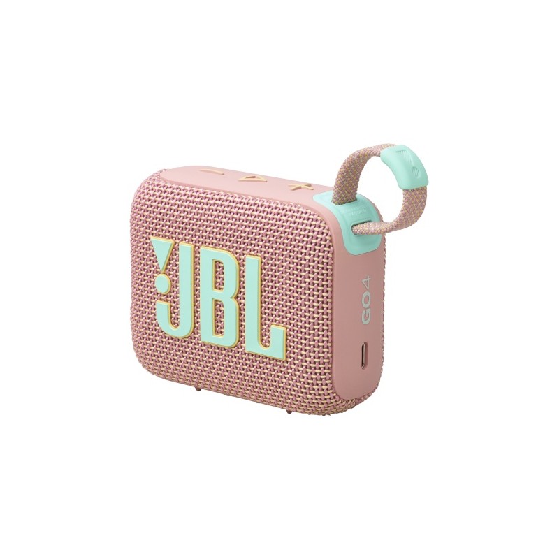 JBL Go 4 Nešiojama garso kolonėlė, Bluetooth, Rausva