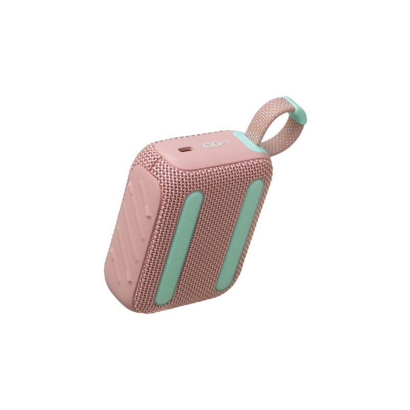 JBL Go 4 Nešiojama garso kolonėlė, Bluetooth, Rausva