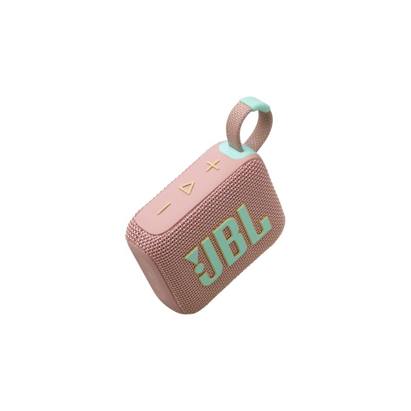 JBL Go 4 Nešiojama garso kolonėlė, Bluetooth, Rausva
