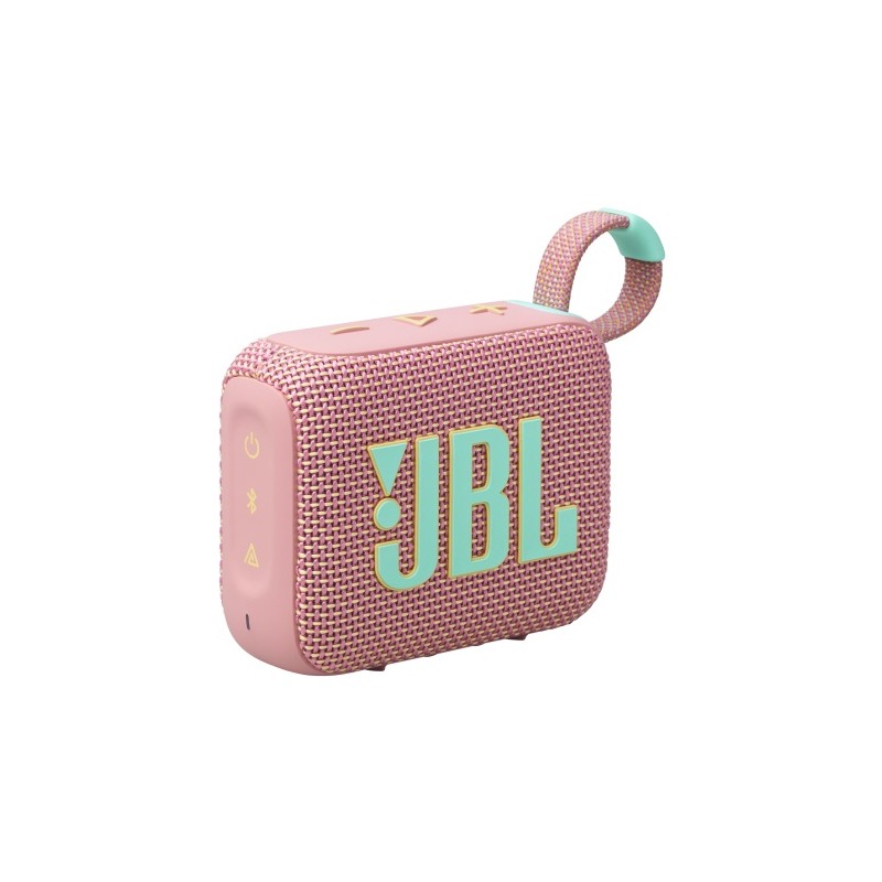 JBL Go 4 Nešiojama garso kolonėlė, Bluetooth, Rausva