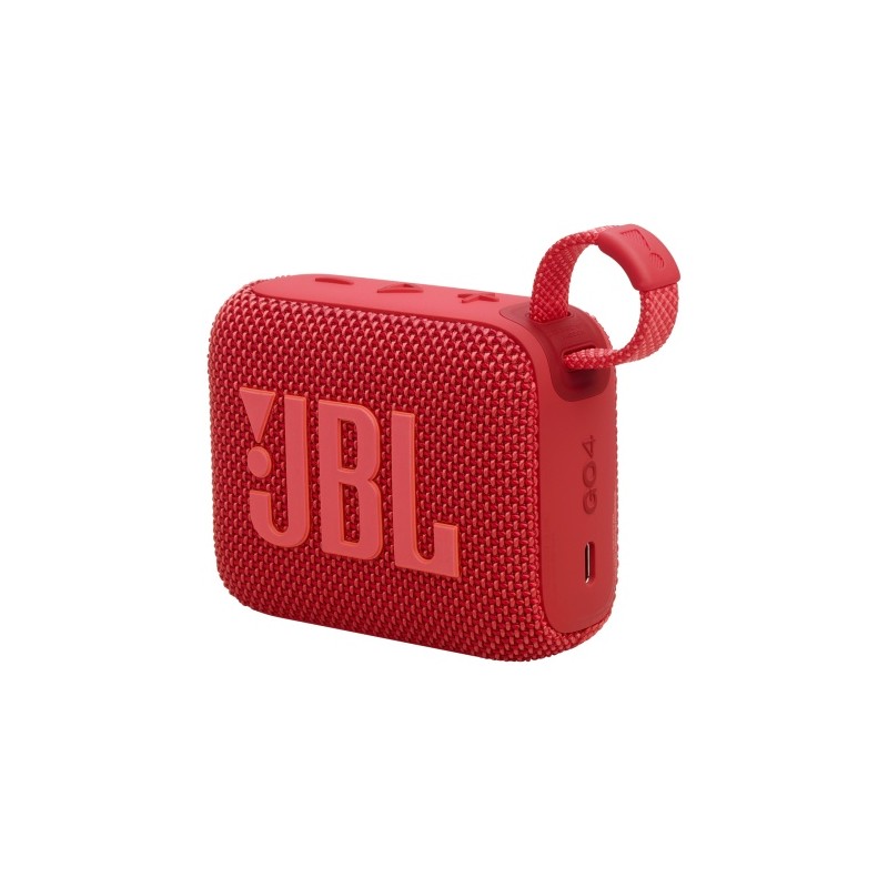 JBL Go 4 Nešiojama garso kolonėlė, Bluetooth, Raudona