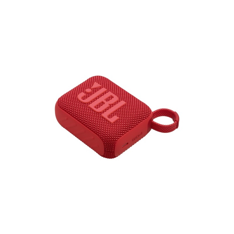 JBL Go 4 Nešiojama garso kolonėlė, Bluetooth, Raudona