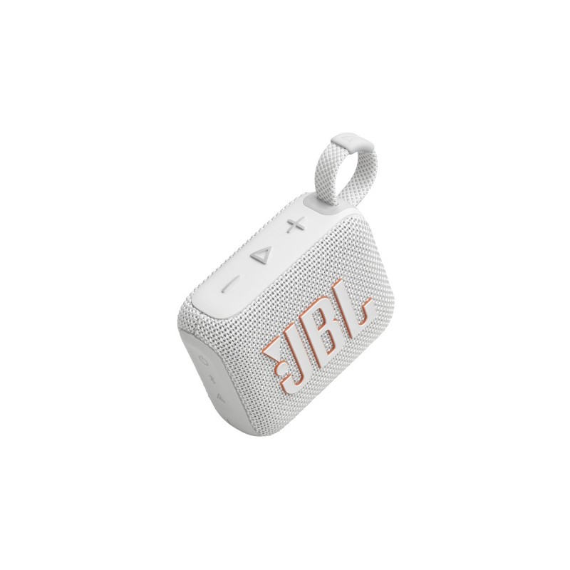 JBL Go 4 Nešiojama garso kolonėlė, Bluetooth, Balta