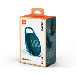 JBL Clip 5 Nešiojama garso kolonėlė, Bluetooth, Mėlyna