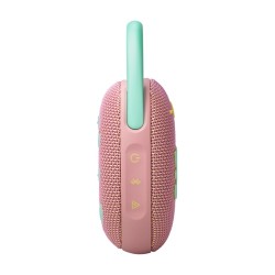JBL Clip 5 Nešiojama garso kolonėlė, Bluetooth, Rausva