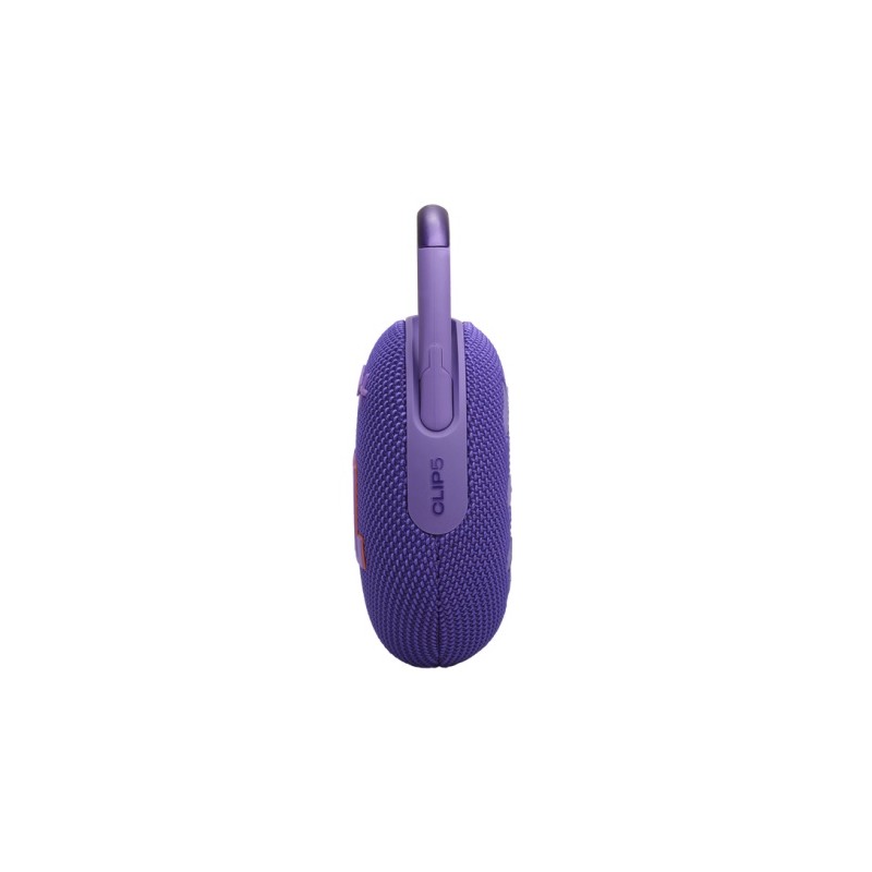 JBL Clip 5 Nešiojama garso kolonėlė, Bluetooth, Violetinė