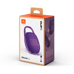 JBL Clip 5 Nešiojama garso kolonėlė, Bluetooth, Violetinė