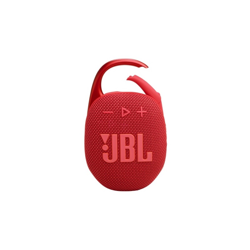 JBL Clip 5 Nešiojama garso kolonėlė, Bluetooth, Raudona