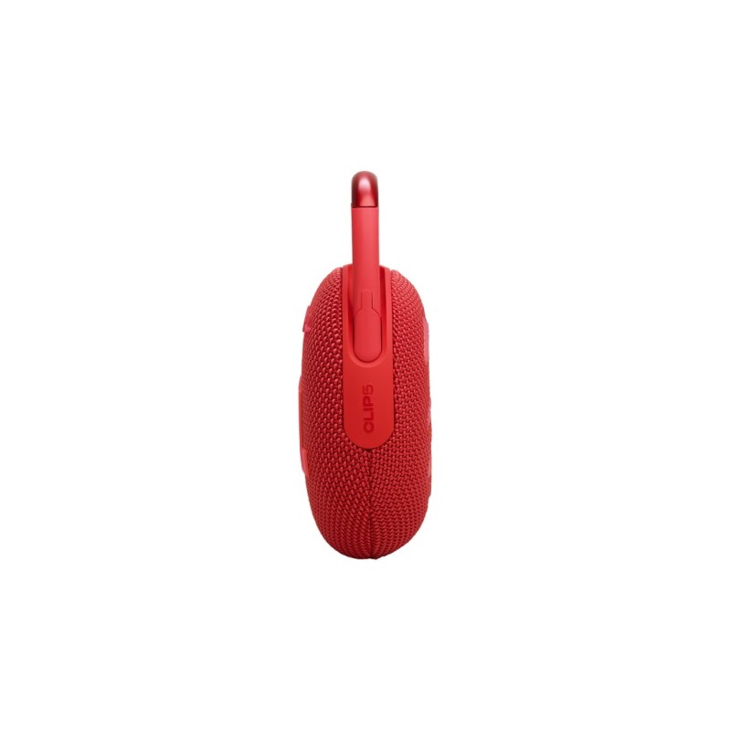 JBL Clip 5 Nešiojama garso kolonėlė, Bluetooth, Raudona