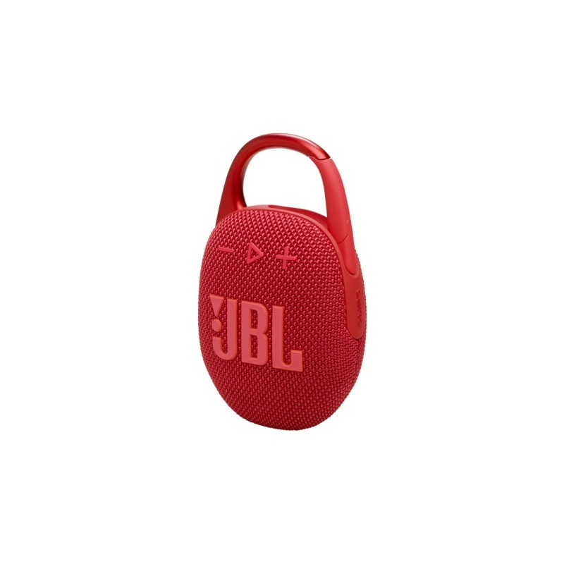 JBL Clip 5 Nešiojama garso kolonėlė, Bluetooth, Raudona