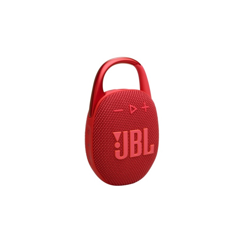 JBL Clip 5 Nešiojama garso kolonėlė, Bluetooth, Raudona