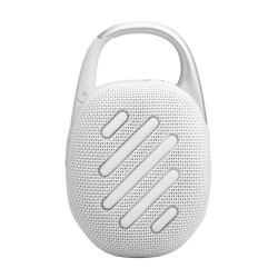 JBL Clip 5 Nešiojama garso kolonėlė, Bluetooth, Balta