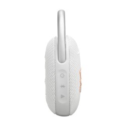 JBL Clip 5 Nešiojama garso kolonėlė, Bluetooth, Balta