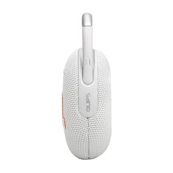JBL Clip 5 Nešiojama garso kolonėlė, Bluetooth, Balta