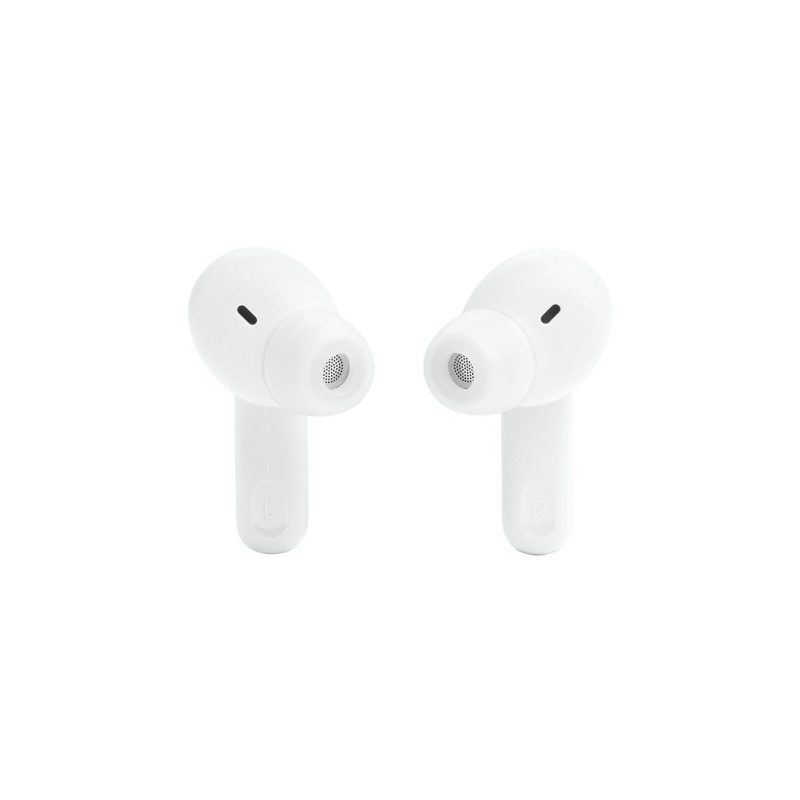 JBL Tune Beam Belaidės ausinės Earbuds, Bluetooth, Balta