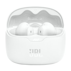 JBL Tune Beam Belaidės ausinės Earbuds, Bluetooth, Balta