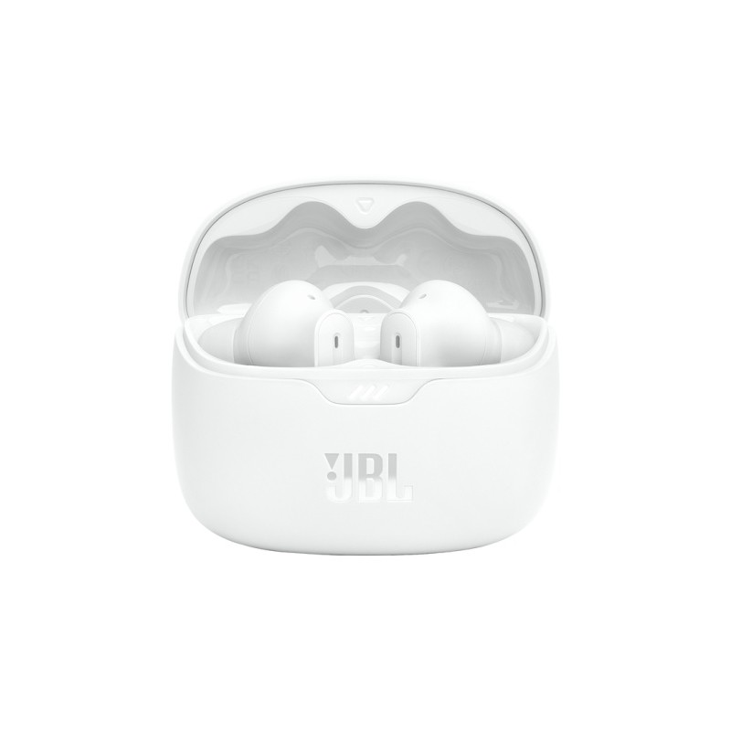 JBL Tune Beam Belaidės ausinės Earbuds, Bluetooth, Balta