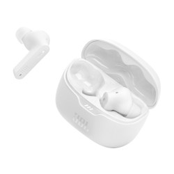 JBL Tune Beam Belaidės ausinės Earbuds, Bluetooth, Balta