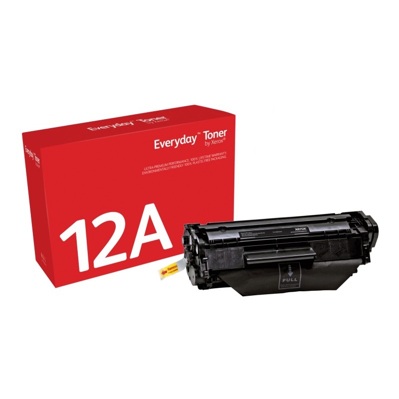 Xerox Everyday For HP 12A (Q2612A) Standard, Lazerinė kasetė, Juoda