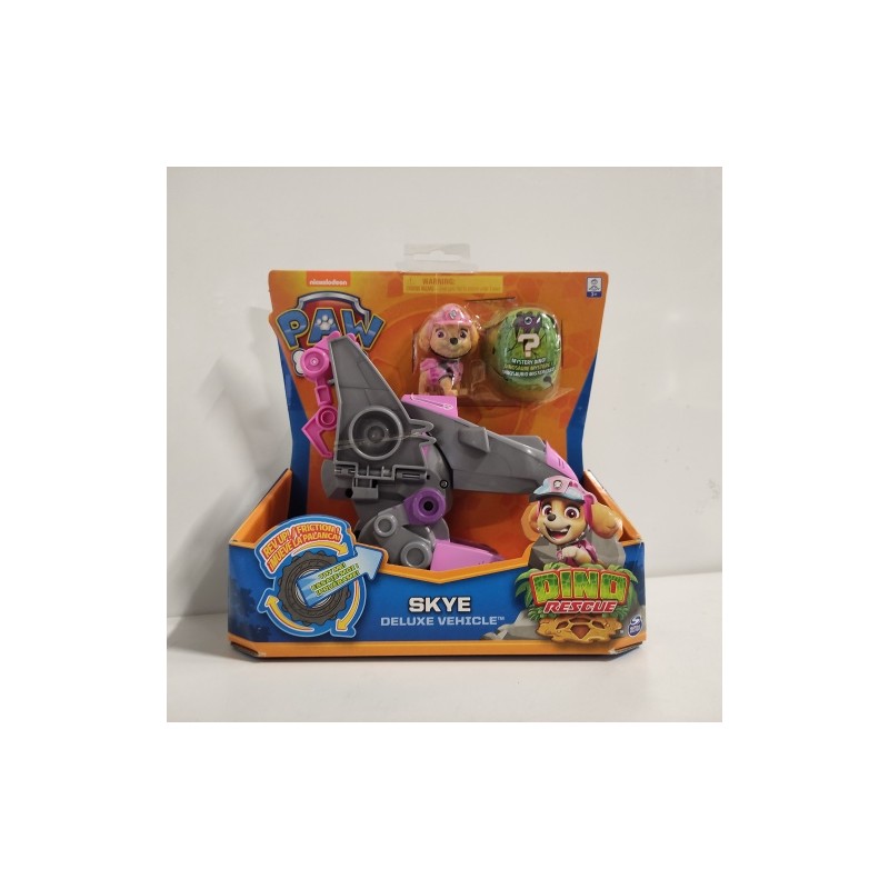 Ecost prekė po grąžinimo PAW PATROL Jungle Pups - Falcon Vehicle with Skye Figure