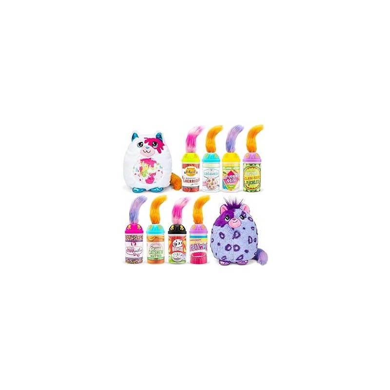 Ecost prekė po grąžinimo Misfittens Basic Fun 03936 Cats, Wave 1 Surprise Stuffed Toys