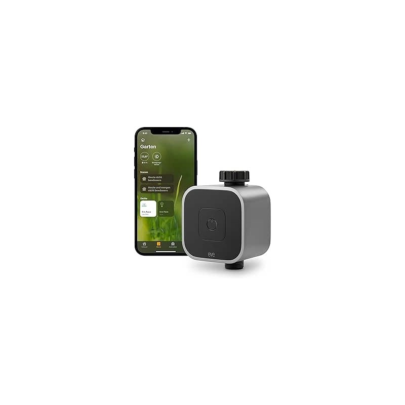 Ecost prekė po grąžinimo Eve Aqua (Apple Home): Smart Irrigation Control via App or Siri - Even on t