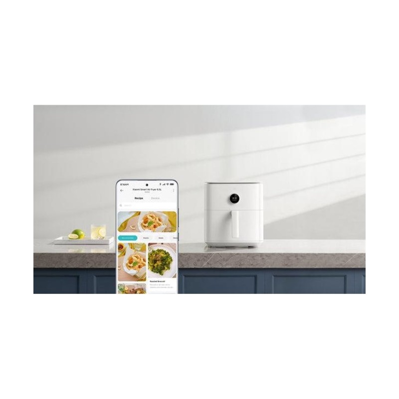 Xiaomi MAF10 Smart Karšto oro gruzdintuvė 6.5 L 1800 W, Balta