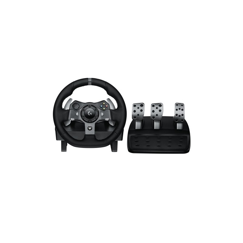 Logitech G920 Driving Force Žaidimų vairas ir pedalai, Xbox Series X|S /Xbox One/PC, Juoda (SPEC)