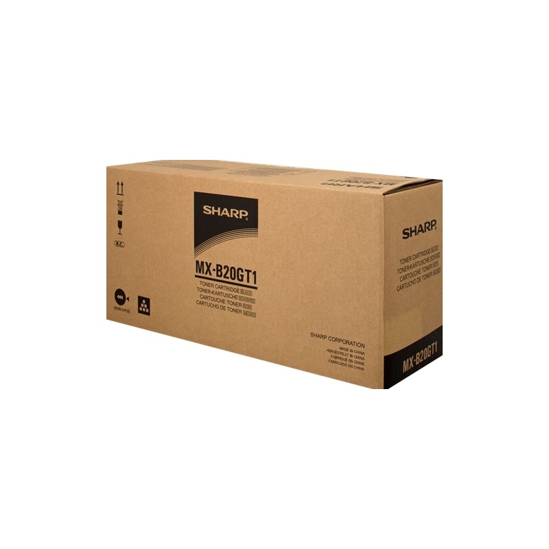 Sharp MX-B20GT1 (MXB20GT1) Lazerinė kasetė, Juoda (SPEC)