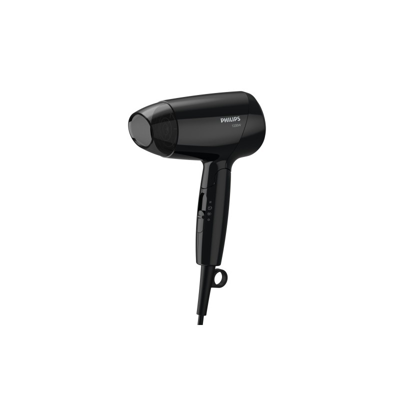 Philips EssentialCare BHC010/10 Plaukų džiovintuvas 1200 W, Juoda