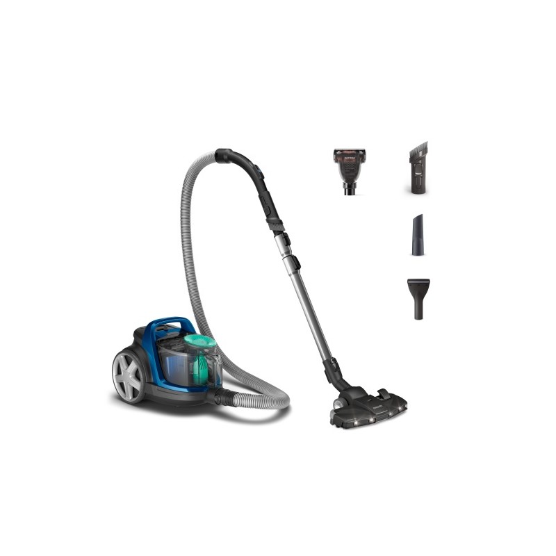 Philips 5000 Series FC9557/09 PowerCyclone 7 Dulkių siurblys, Juoda/Mėlyna