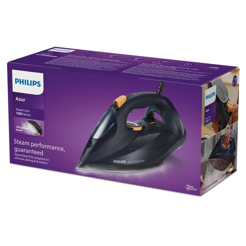 Philips Azur 7000 Series DST7060/20 Lygintuvas 3000 W, Mėlyna/Geltona