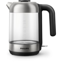Philips 5000 Series HD9339/80 Elektrinis virdulys, 1.7 L, 2200 W, Sidabrinė/Juoda