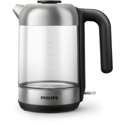 Philips 5000 Series HD9339/80 Elektrinis virdulys, 1.7 L, 2200 W, Sidabrinė/Juoda