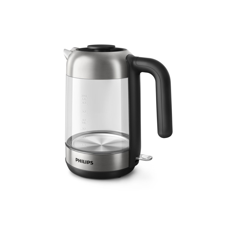 Philips 5000 Series HD9339/80 Elektrinis virdulys, 1.7 L, 2200 W, Sidabrinė/Juoda