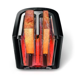 Philips Viva Collection HD2637/90 Skrudintuvas 950 W, Juoda/Sidabrinė