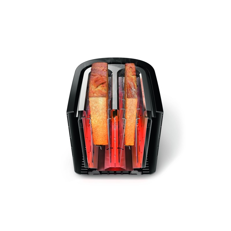Philips Viva Collection HD2637/90 Skrudintuvas 950 W, Juoda/Sidabrinė