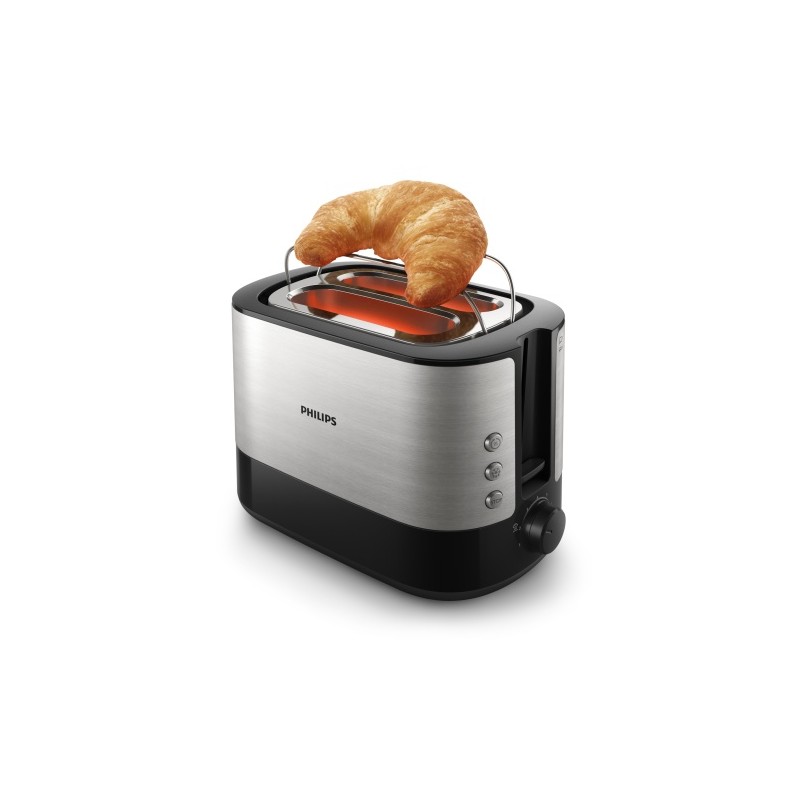Philips Viva Collection HD2637/90 Skrudintuvas 950 W, Juoda/Sidabrinė