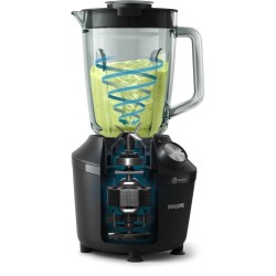 Philips 3000 Series HR2291/01 ProBlend Crush Kokteilinė, 2 L, 600 W, Juoda