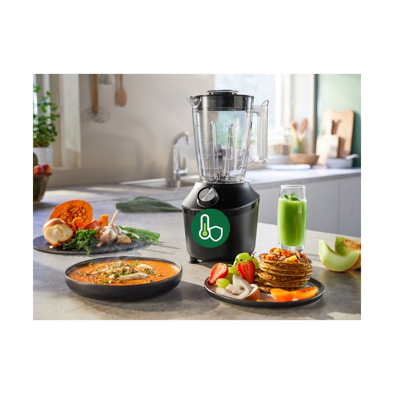 Philips 3000 Series HR2291/01 ProBlend Crush Kokteilinė, 2 L, 600 W, Juoda