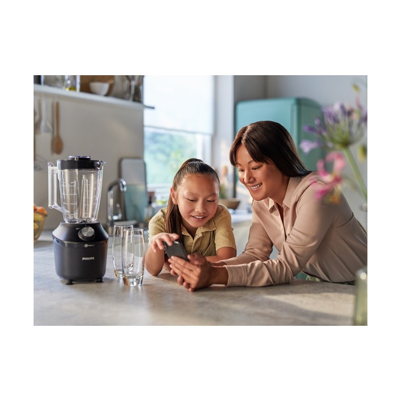 Philips 3000 Series HR2291/01 ProBlend Crush Kokteilinė, 2 L, 600 W, Juoda