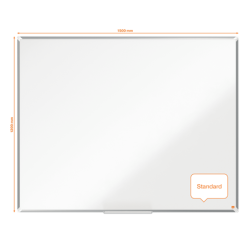 Magnetinė balta lenta Nobo Whiteboard Premium Plus Enamel 150x120cm