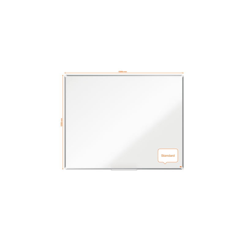 Magnetinė balta lenta Nobo Whiteboard Premium Plus Enamel 150x120cm