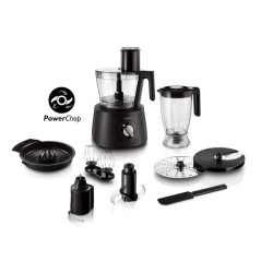 Philips 7000 Series HR7776/90 Virtuvinis kombainas, 3.4 L, 1300 W, Juoda