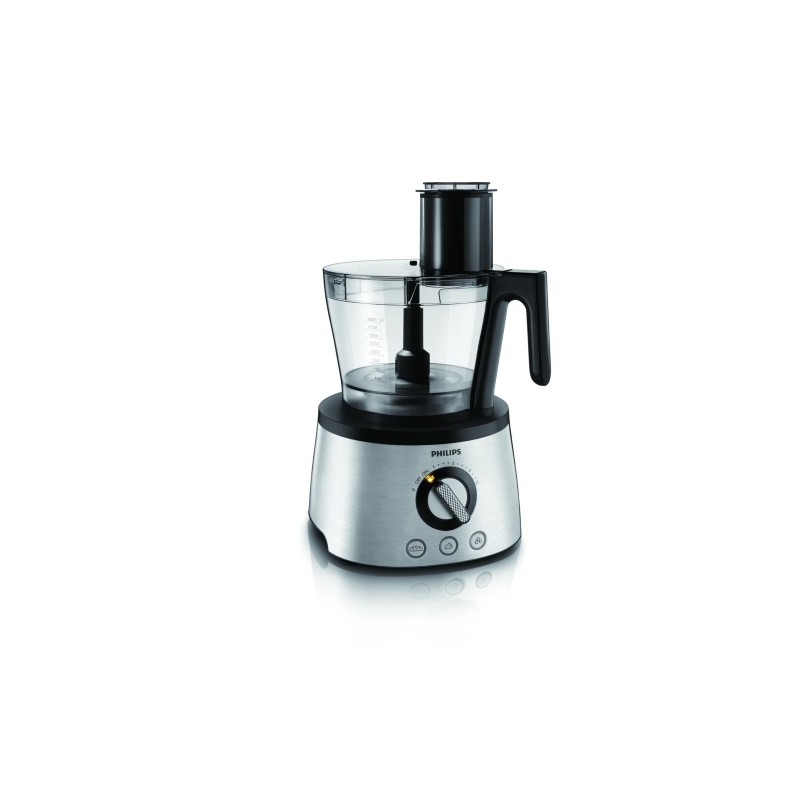 Philips 7000 Series HR7778/00 Virtuvinis kombainas, 3.4 L, 1300 W, Juoda/Sidabrinė