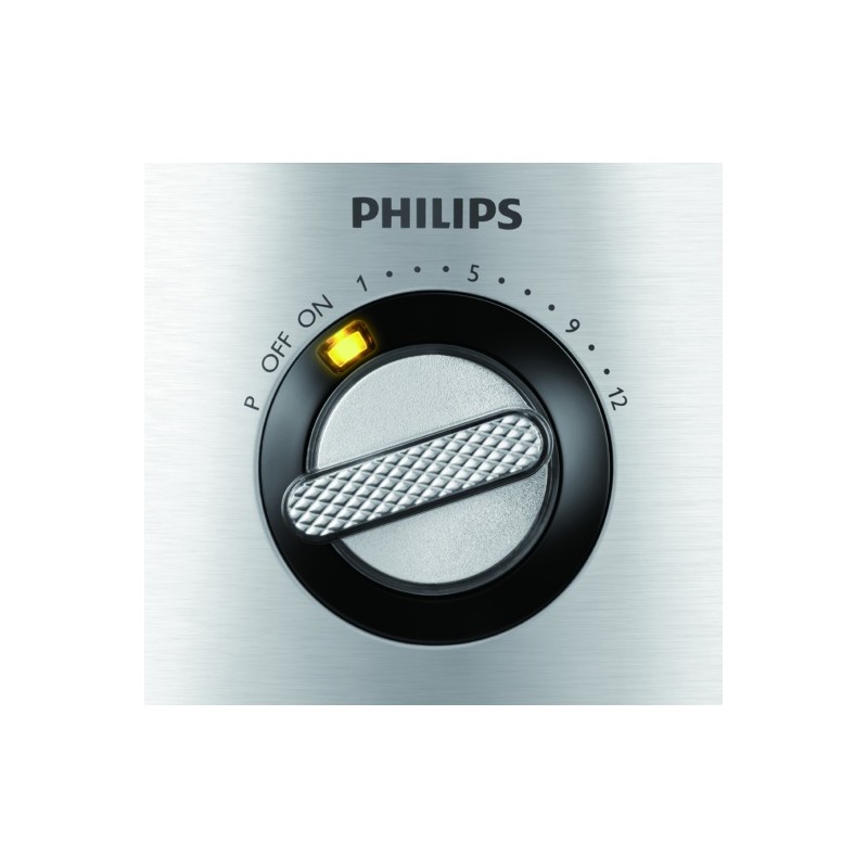 Philips 7000 Series HR7778/00 Virtuvinis kombainas, 3.4 L, 1300 W, Juoda/Sidabrinė