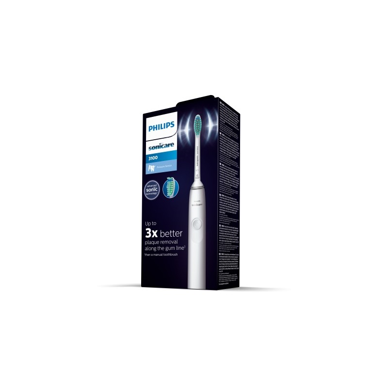 Philips Sonicare 3100 Series HX3671/13 Elektrinis dantų šepetėlis, Balta